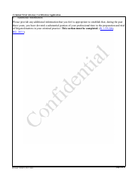Form 11990 Criminal Trial Attorney Certification Application - New Jersey, Page 9