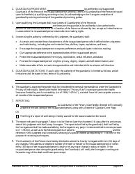 Form 11988 Judgment of Incapacity and Appointment of Guardian(S) of the Person - New Jersey, Page 2