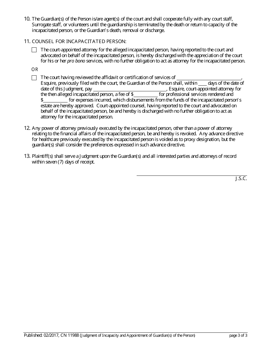 Form 11988 Fill Out, Sign Online and Download Fillable PDF, New
