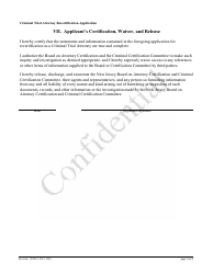 Form CN:11996 Criminal Trial Attorney Recertification Application - New Jersey, Page 8