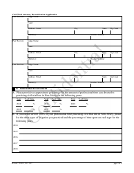 Form CN:11997 Civil Trial Attorney Recertification Application - New Jersey, Page 3