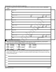 Form CN:11998 Matrimonial Law Attorney Recertification Application - New Jersey, Page 3