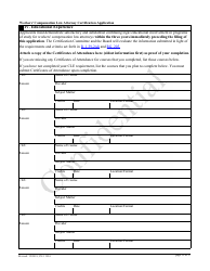 Form CN:11994 Workers&#039; Compensation Law Attorney Certification Application - New Jersey, Page 15