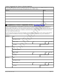 Form CN:11994 Workers&#039; Compensation Law Attorney Certification Application - New Jersey, Page 2