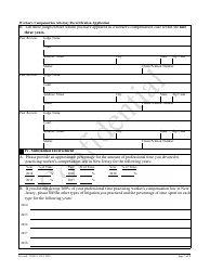 Form CN:11999 Workers&#039; Compensation Law Attorney Recertification Application - New Jersey, Page 3