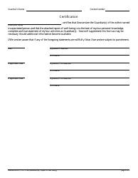 Form 11798 Report of Well-Being - New Jersey, Page 5