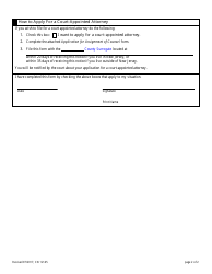 Form 12145 Notice of Rights in Adoption Proceeding (Non-agency Placement) - New Jersey, Page 2