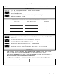 Form CB-17 Youth Camp Self-inspection Report (For Youth Camp Operators) - New Jersey, Page 3