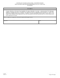 Form CN-19 Certificate of Need Application - Expedited Review for Facilities and Services Identified at N.j.a.c. 8:33-5.1(A) - New Jersey, Page 8