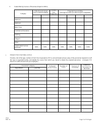 Form CN-3 Schedule A, B Application for Certificate of Need for Hospital-Related Projects - New Jersey, Page 19