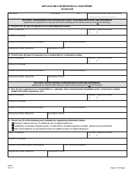 Form EHS-1 Application for Reciprocal Lead Permit - New Jersey, Page 4