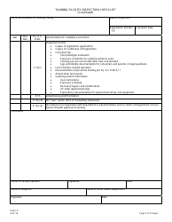 Form PHSS-3 Tanning Facility Inspection Checklist - New Jersey, Page 3