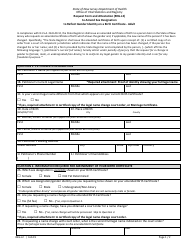 Form REG-L2 Request Form and Attestation to Amend Sex Designation to Reflect Gender Identity on a Birth Certificate - Adult - New Jersey