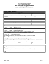 Form REG-L3 Parent/ Guardian Request Form and Attestation to Amend Sex Designation to Reflect Gender Identity on a Birth Certificate - Minor - New Jersey, Page 2