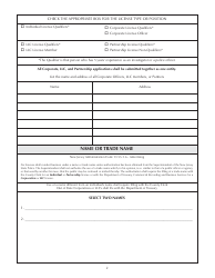 Form SP-171 Application for Private Detective License - New Jersey, Page 2