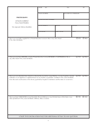 Form SP-171 Application for Private Detective License - New Jersey, Page 3