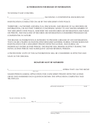 Form SP-171 Application for Private Detective License - New Jersey, Page 6