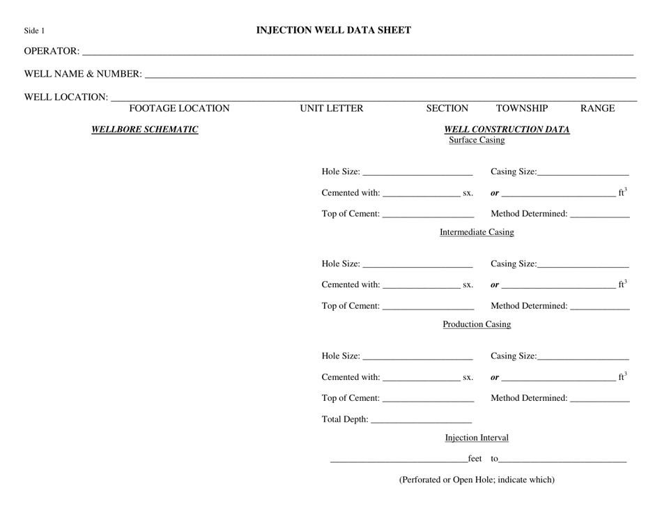 Form C-108 Application for Authorization to Inject - New Mexico, Page 3