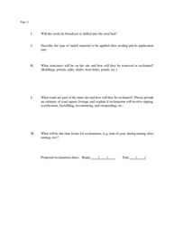 Subpart 3 Minimal Impact New Mining Permit Application - New Mexico, Page 11