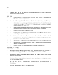 Subpart 3 Minimal Impact New Mining Permit Application - New Mexico, Page 2
