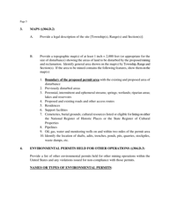 Subpart 3 Minimal Impact New Mining Permit Application - New Mexico, Page 5