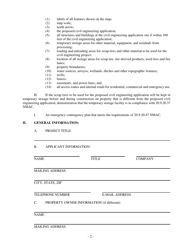 Civil Engineering Application for Projects Using 100,000 Scrap Tires or More or That Are More Than 2 Bales High - New Mexico, Page 2