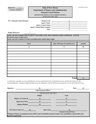 Request for Approval to Pay Prior Year Bills - New Mexico, Page 5