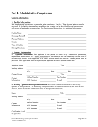 Ground Water Discharge Permit Application - New Mexico, Page 4