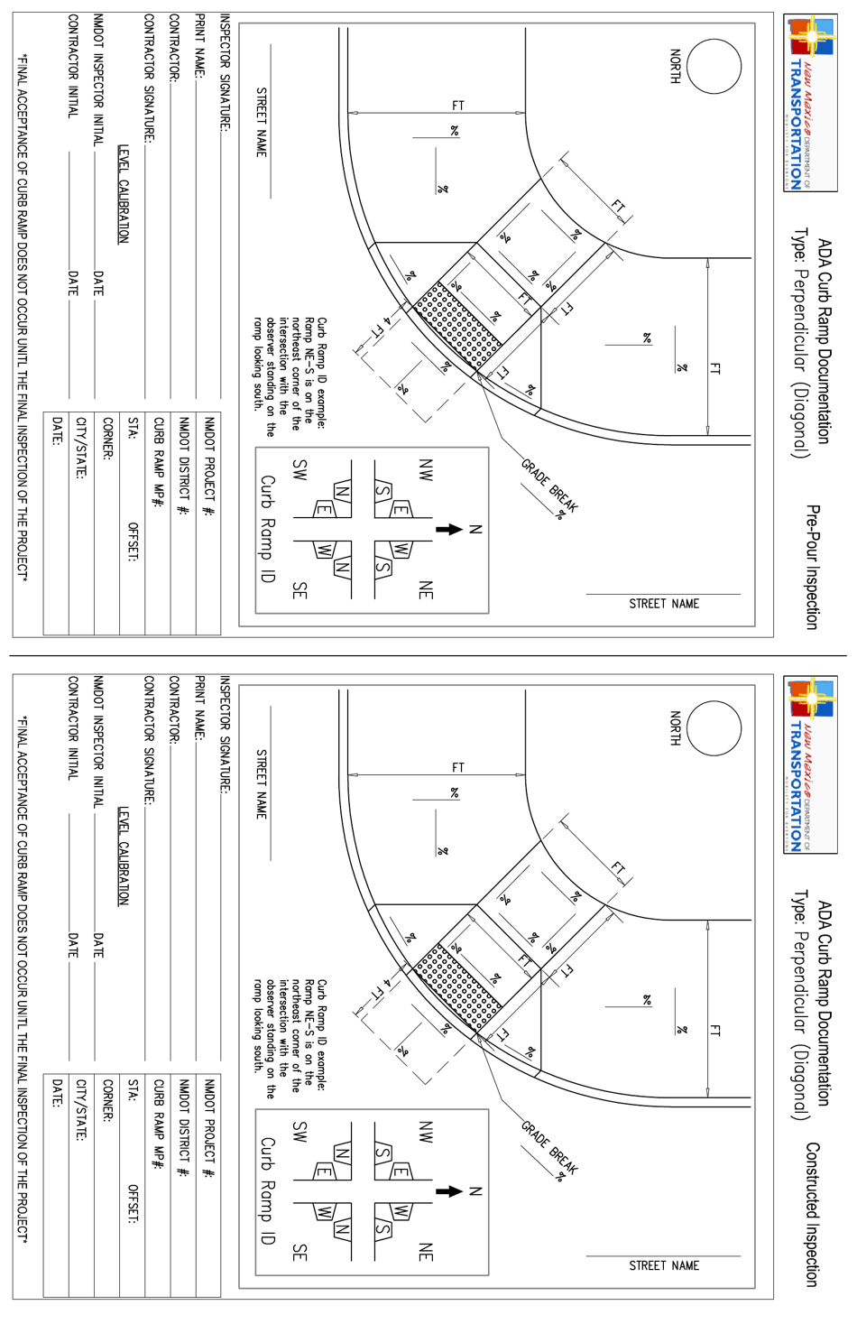 Ada Curb Ramp Documentation - New Mexico, Page 11