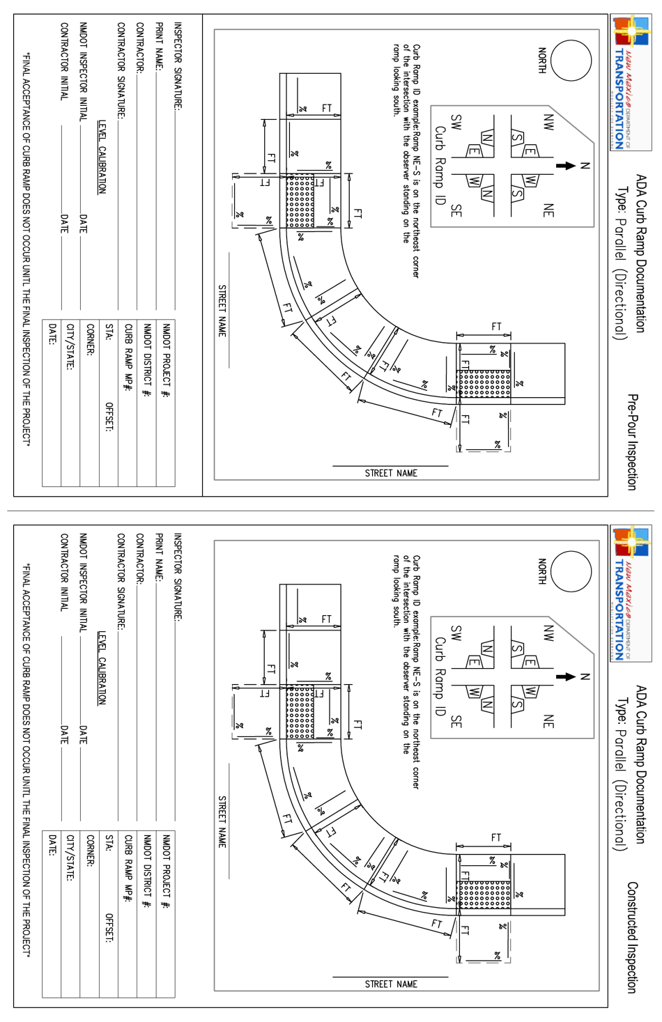 Ada Curb Ramp Documentation - New Mexico, Page 5