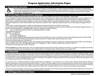 Form HSD100 Application for Assistance - New Mexico, Page 16