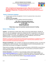 Community Health Workers State Certification Application - New Mexico, Page 2