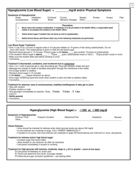 Diabetes Medical Management Plan - New Mexico, Page 3