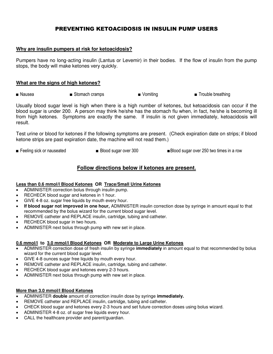 Diabetes Medical Management Plan - New Mexico, Page 6