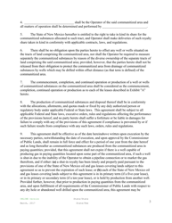 Communitization Agreement State-Fed or State-Fed-Fee - New Mexico, Page 3
