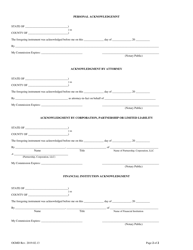 Assignment of Cash Collateral - New Mexico, Page 2