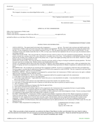 Form 0-30-A Record Title of Assignment of Oil and Gas Lease - New Mexico, Page 2