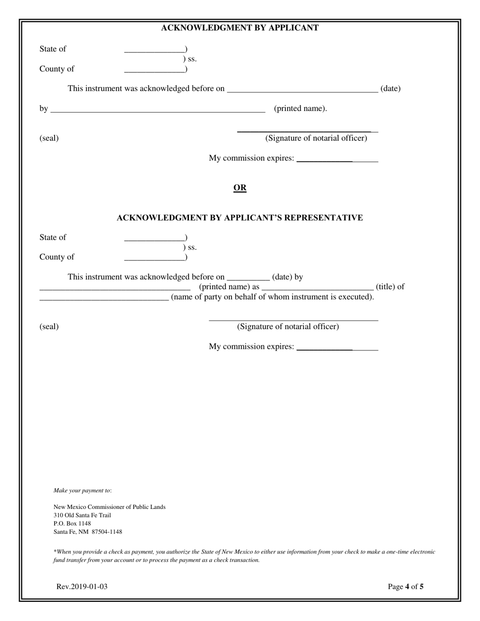 Application for New Salt Water Disposal Easement - New Mexico, Page 4