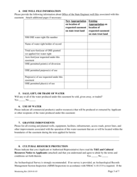 Application for Water Monitoring Easement - New Mexico, Page 3