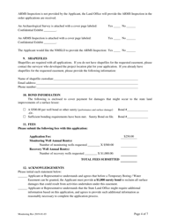 Application for Water Monitoring Easement - New Mexico, Page 4