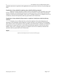 Application for Water Monitoring Easement - New Mexico, Page 5