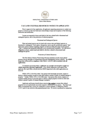 Application for Deep Water Easement - New Mexico, Page 7