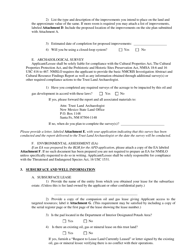Application for Well Pad Business Lease - New Mexico, Page 4
