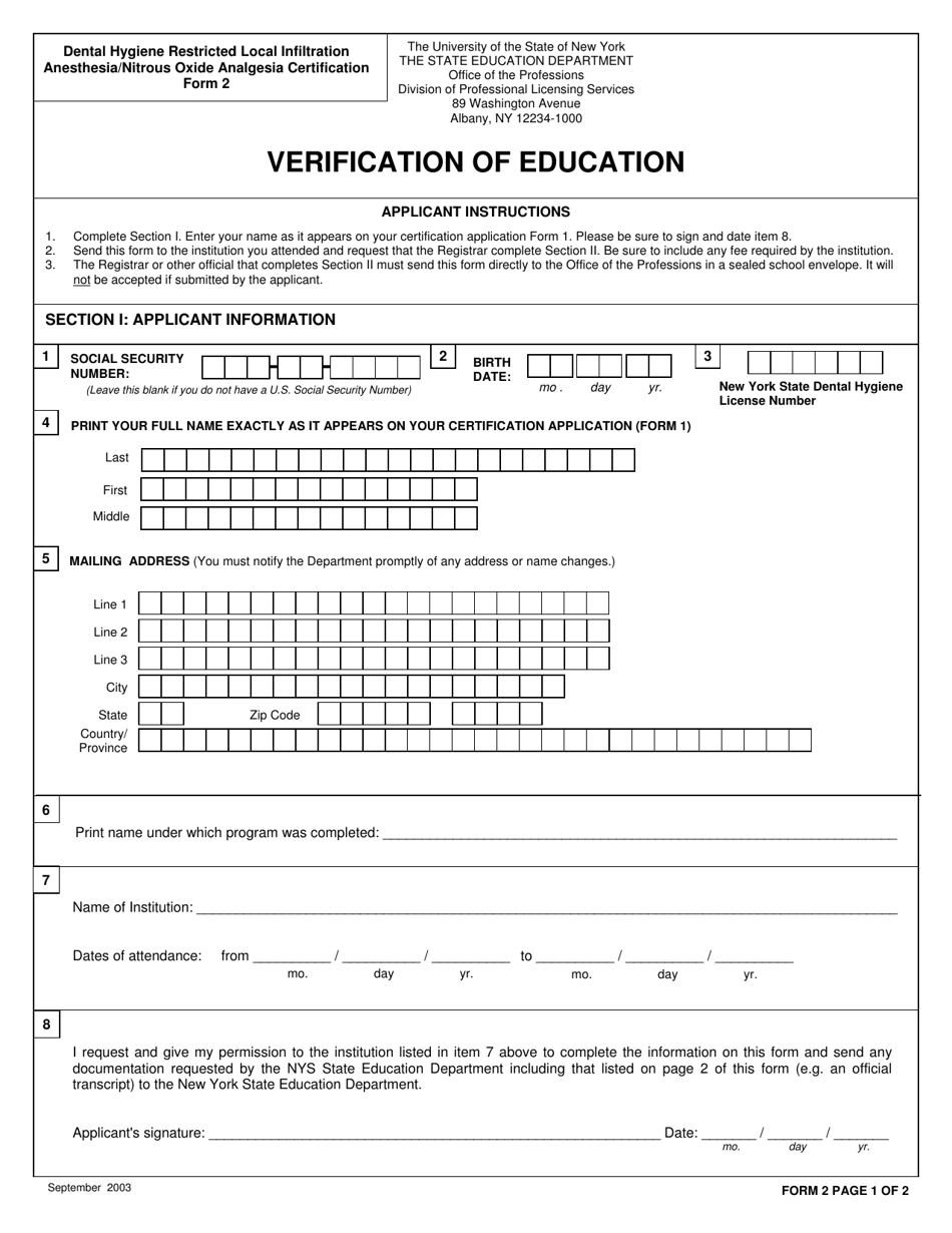 Dental Hygiene Form 2 Fill Out, Sign Online and Download Printable