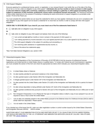 Polysomnographic Technologist Form 1 Application for Licensure - New York, Page 3
