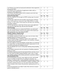 Checklist for New York State Farmers and Certified Pesticide Applicators Complying With the Worker Protection Standard (Wps) - New York, Page 3