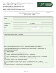New York Bidders List Form Download Fillable PDF Templateroller