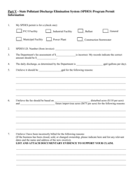 Dispute Procedures/Fee Recalculation Request Form - New York, Page 7