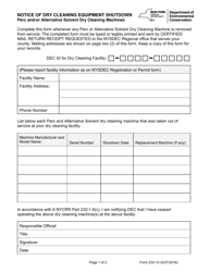 Form 232-14 Download Printable PDF or Fill Online Notice ...