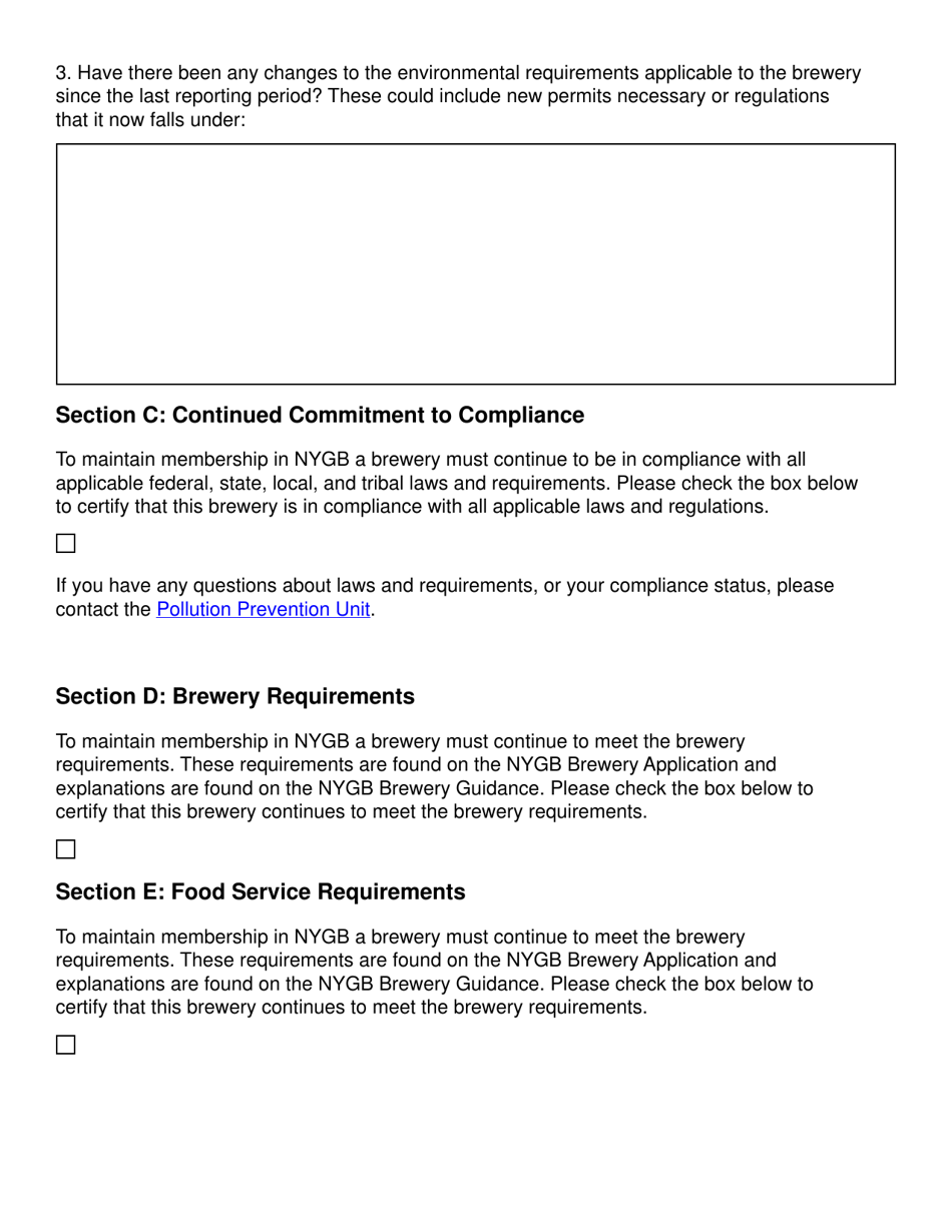 Brewery Annual Performance Report - New York, Page 3